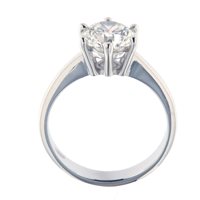 Anello Fanton Gioielli Donna SOLITARI LAB GROWN in Oro bianco Diamante Lab Grown 2.12 Ct FGSLG212GVS1EXILN - FGSLG212GVS1EXILN
